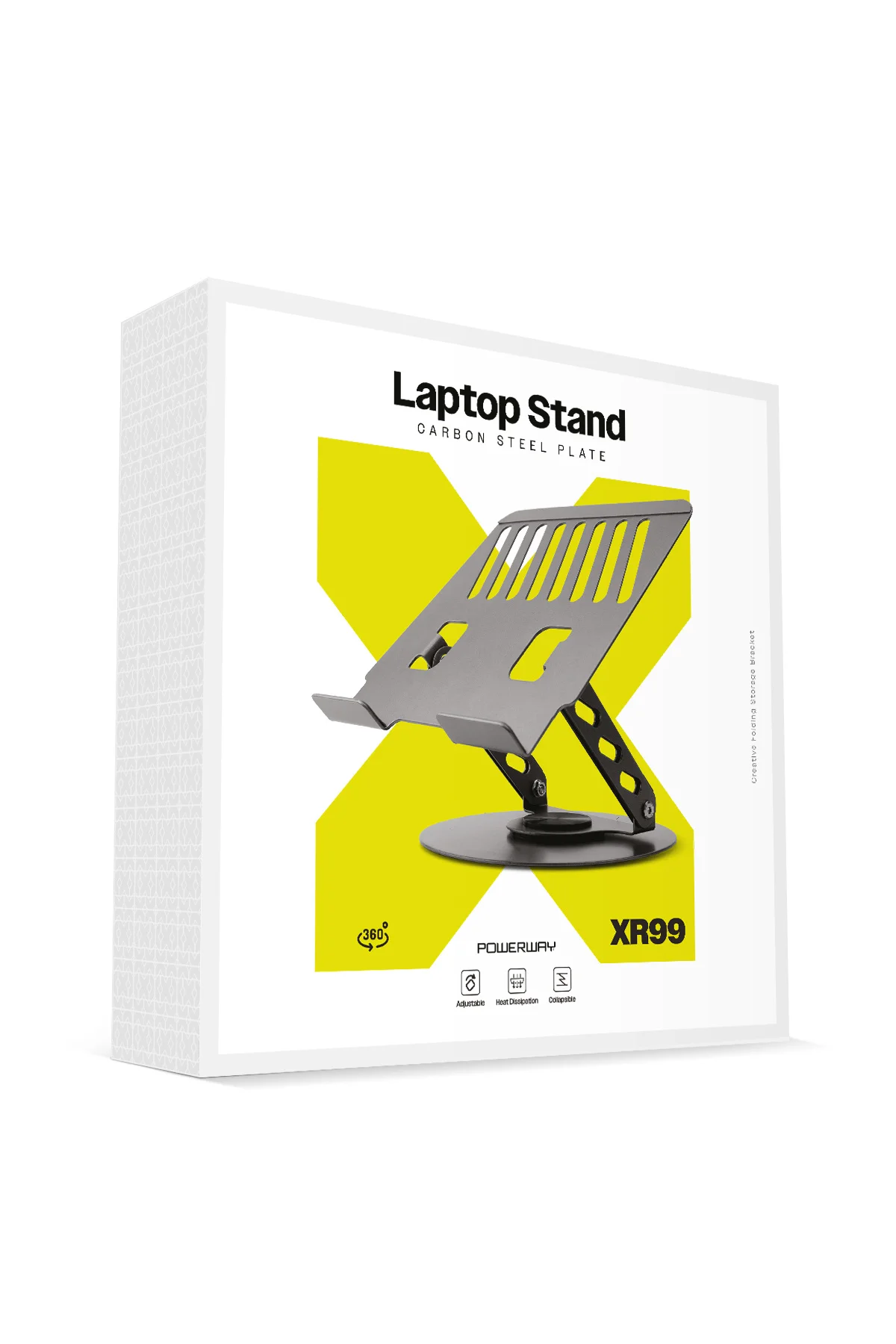 Karbon Çelik Metal Laptop Standı – Ayarlanabilir, Isı Dağıtımlı 1
