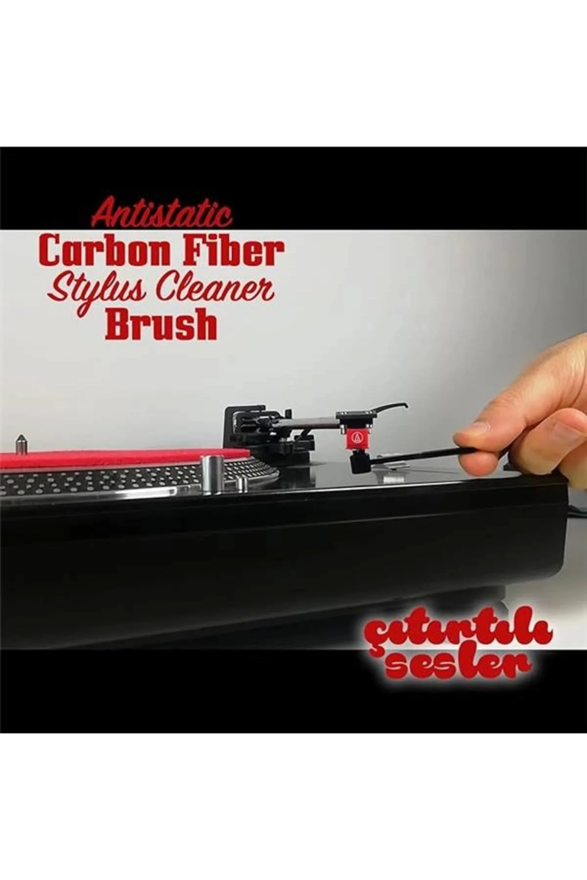 Karbon Fiber İğne Temizleme Fırçası
