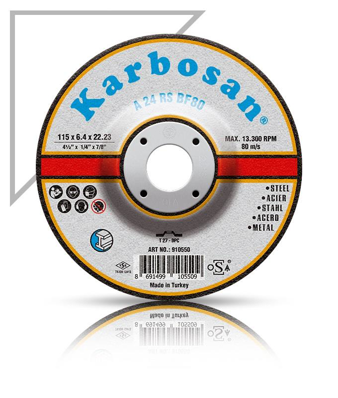 Karbosan  Metal Taşlama Diski 115*6.4