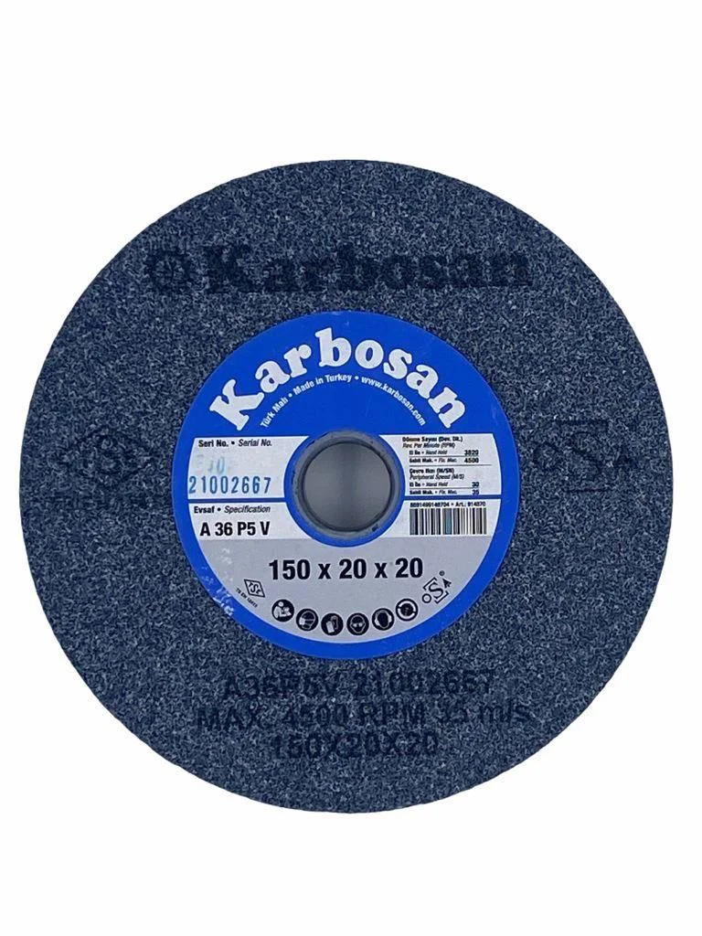 Karbosan NK Taşlama Taşı 150x20x20 mm 36 Kum Seramik Bağlayıcı Karbosan NK Taşlama Taşı 150x20x20 mm 36 Kum Seramik Bağlayıcı