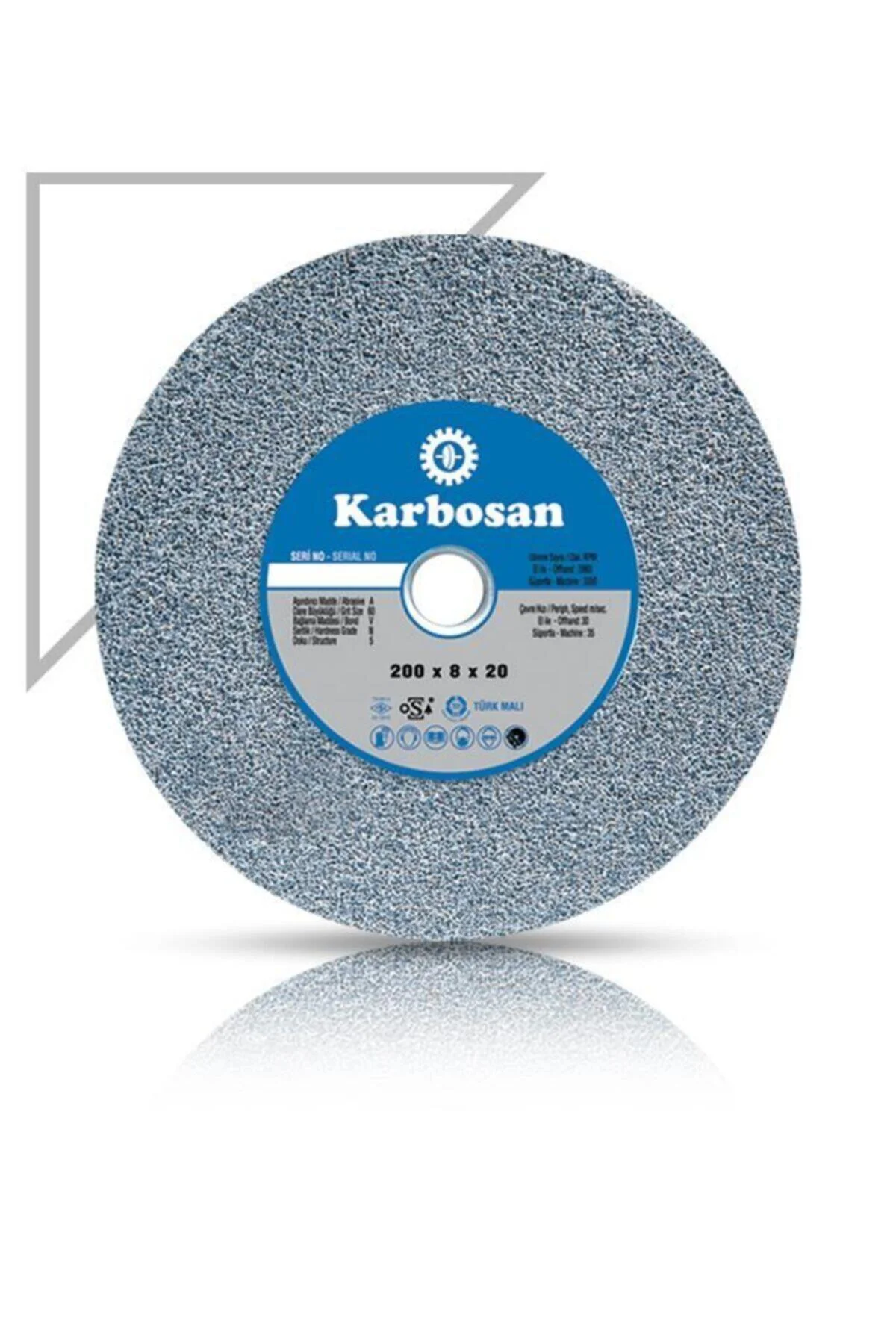 KARBOSAN Zımpara Taşı 175X20X20 36 Kum