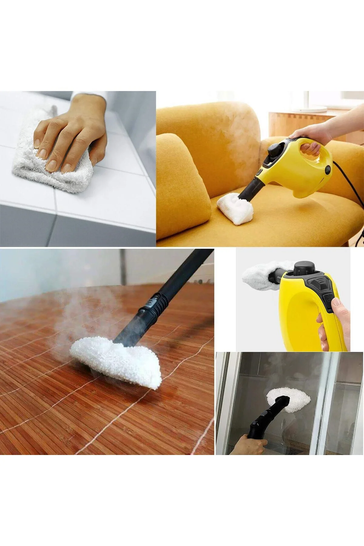Karcher Sc 2 Sc 3 Sc 4 Sc 5 ile Uyumlu Buharlı Temizlik Makinesi 