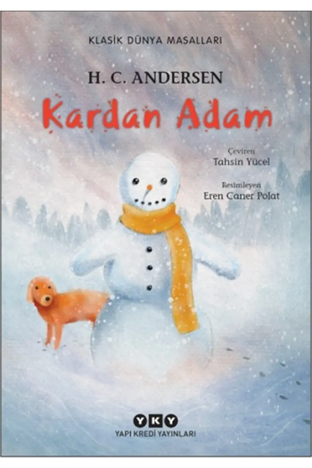 Kardan Adam kitabı / H.C. Andersen / Yapı Kredi Yayınları