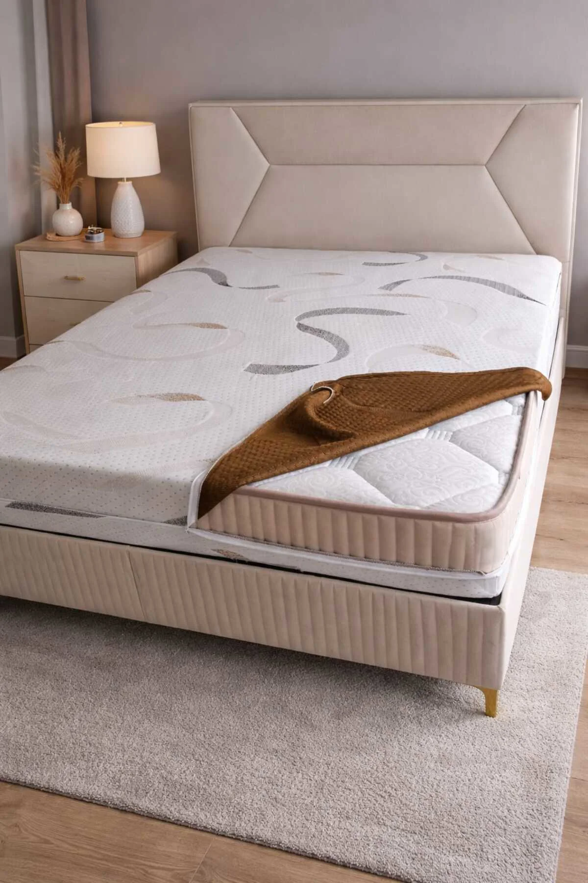 Kardelen,Yatak Pedi & Şiltesi, Fermuarlı yatak kılıfı