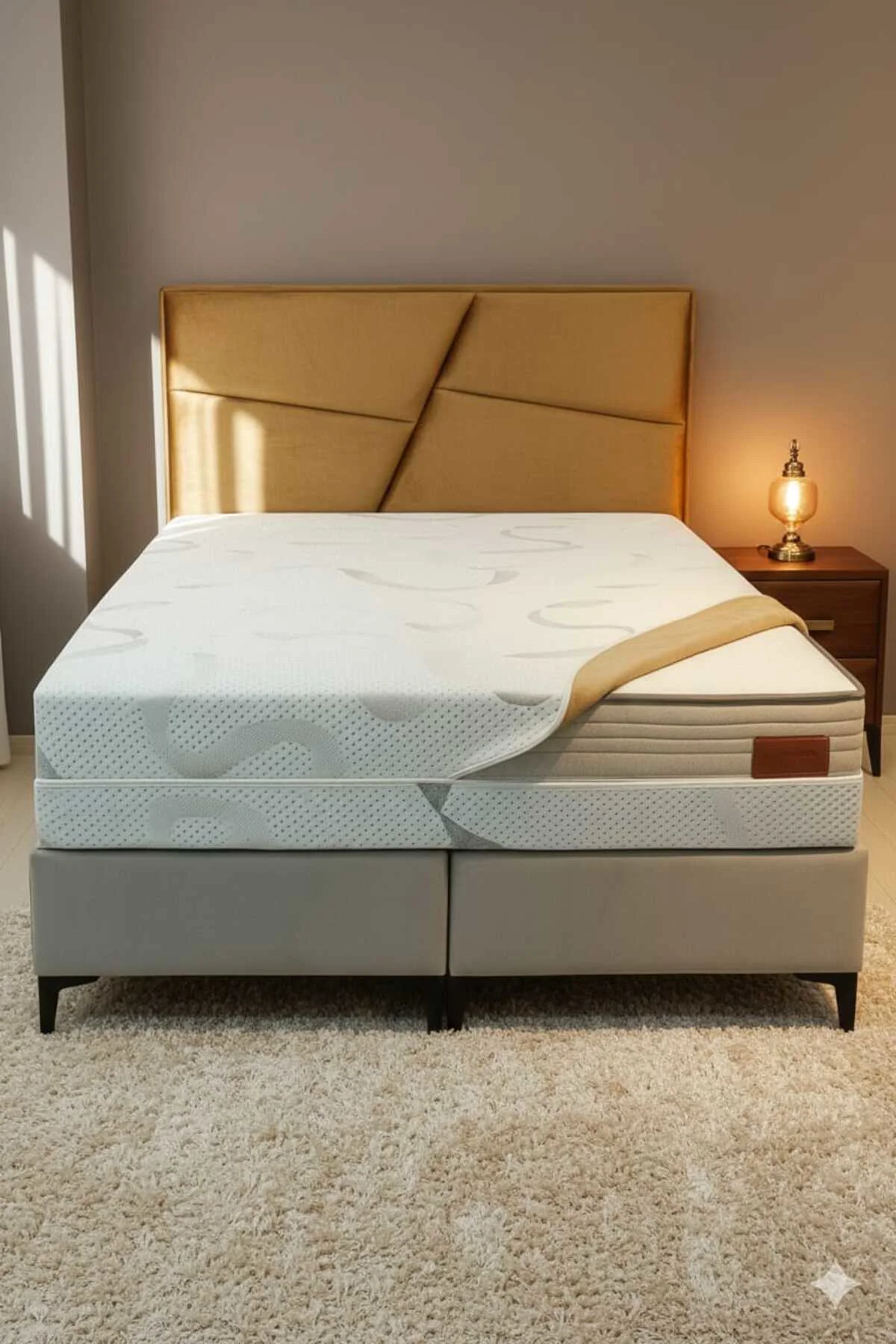 Kardelen,Yatak Pedi & Şiltesi, Fermuarlı yatak kılıfı