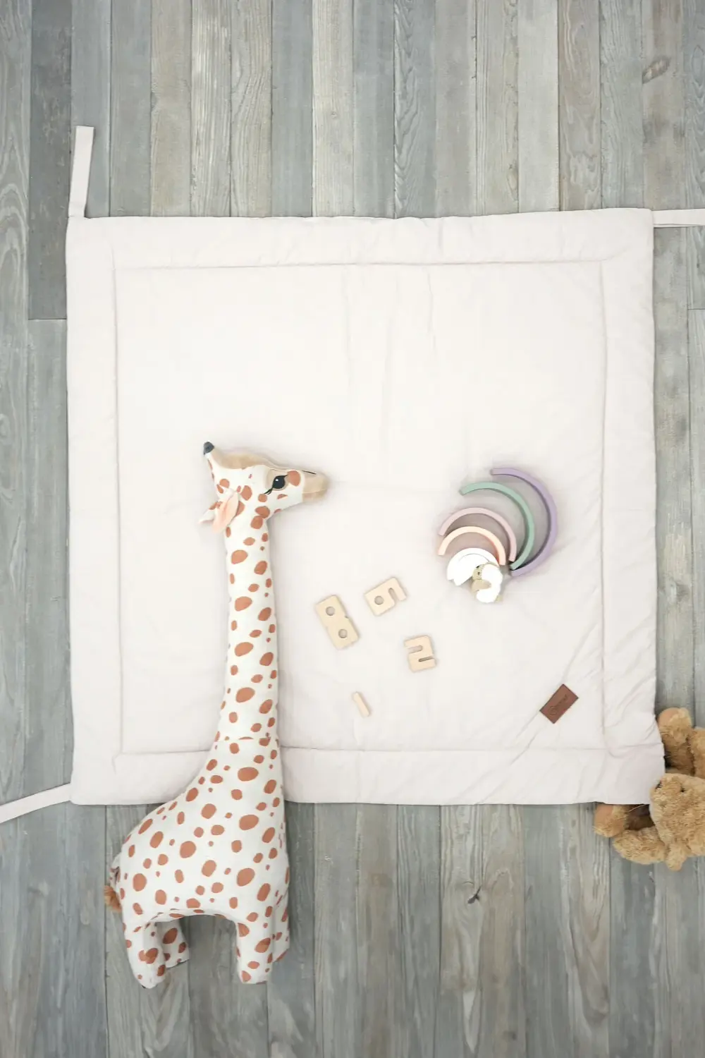 Kare Bebek/Çocuk Oyun Halısı, Yenidoğan Emekleme Pedi, Aktivite M