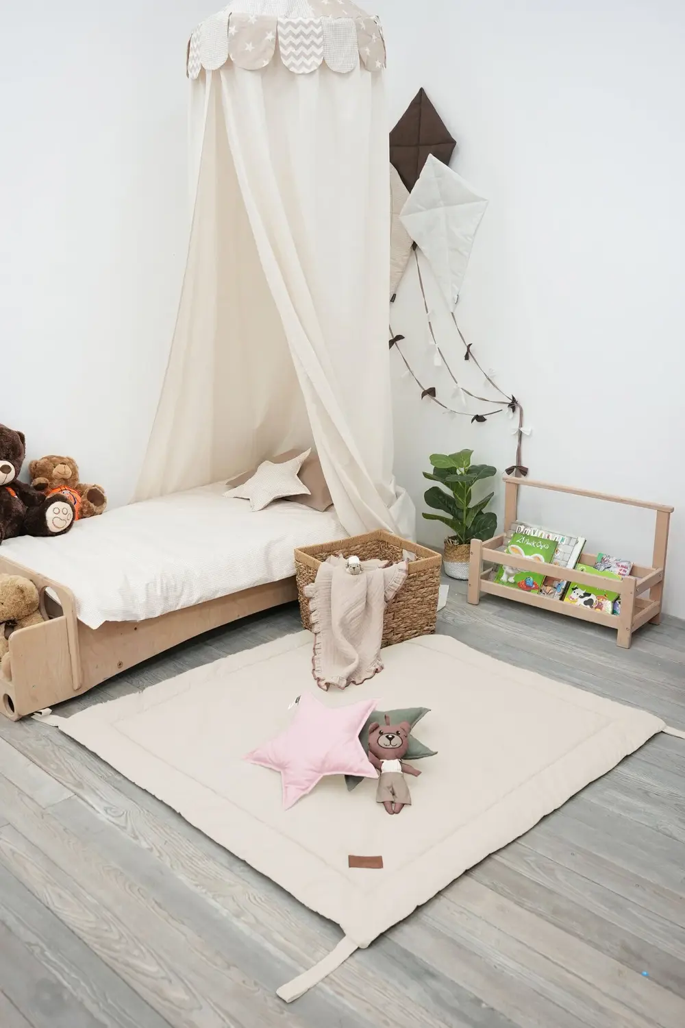 Kare Bebek/Çocuk Oyun Halısı, Yenidoğan Emekleme Pedi, Aktivite M