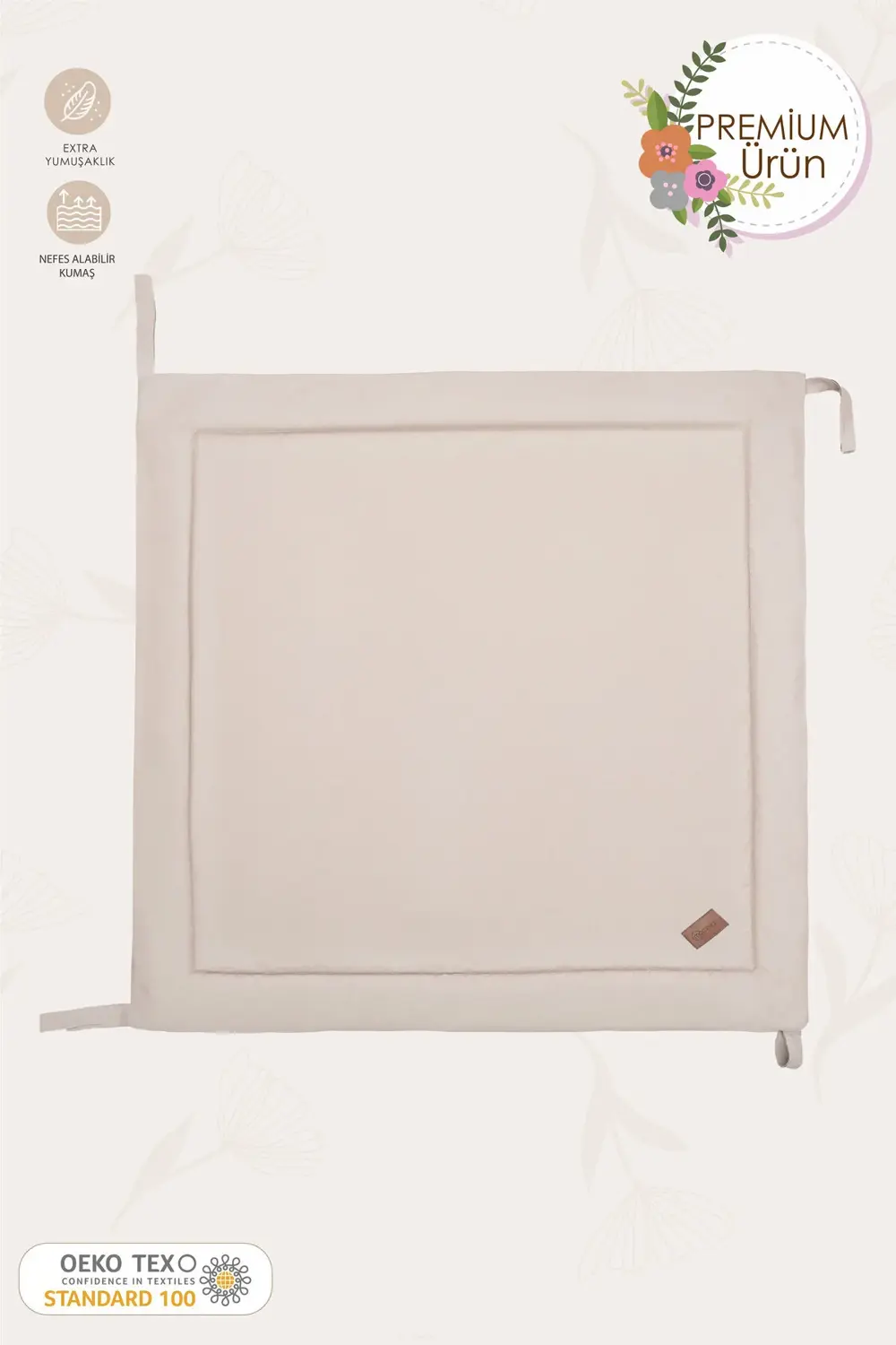 Kare Bebek/Çocuk Oyun Halısı, Yenidoğan Emekleme Pedi, Aktivite M