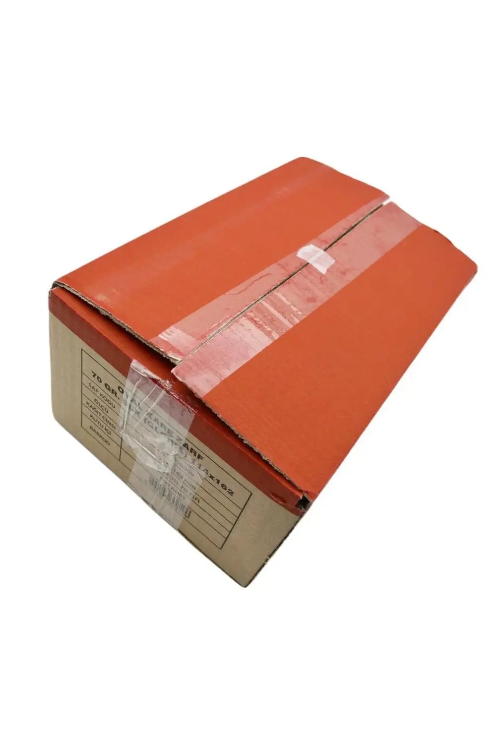 Kare Beyaz Mektup Zarfı(Gloria) 114x162 mm 70 Gr Silikonlu 500 lü