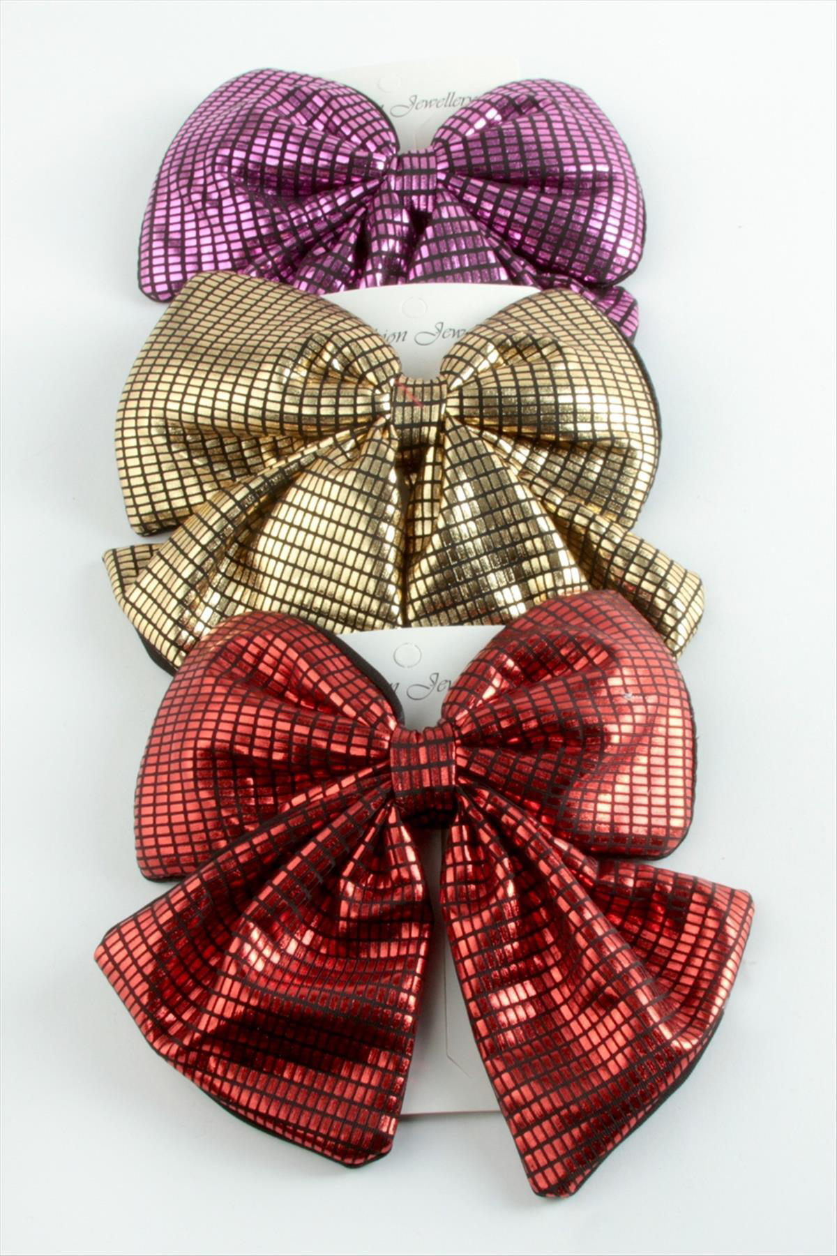 Kare Desenli Fiyong Otomatik Toka 13 cm