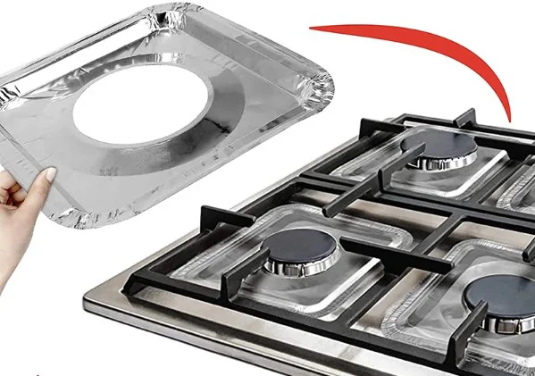Kare Ocak Üstü Yağ Koruyucu Alüminyum Levha 23*23 cm 10 Adet Kare Ocak Üstü Yağ Koruyucu Alüminyum Levha 23*23 cm 10 Adet
