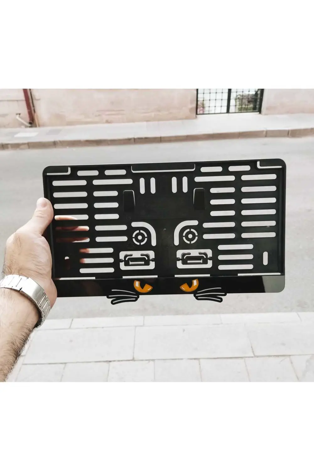 Kare Plakalık Kedi Göz Lazer Kesim| Isime Özel Kişiye Özel Plakal Fiyatı, Yorumları ve Özellikleri
