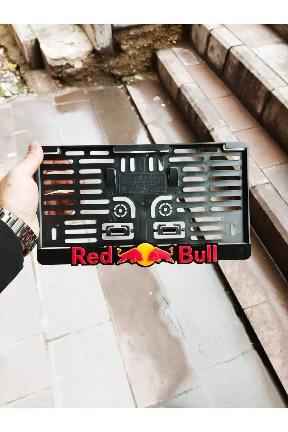 Kare Plakalık Red Bull Model Takmatik Pleksi 3d Kabartma Kişiye Ö
