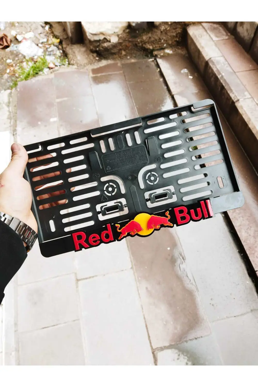 Kare Plakalık Red Bull Model Takmatik Pleksi 3d Kabartma Kişiye Ö