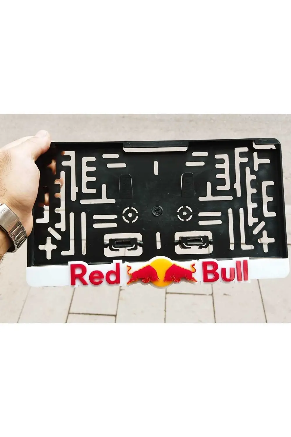 Kare Plakalık Red Bull Model Takmatik Pleksi 3d Kabartma Kişiye Ö