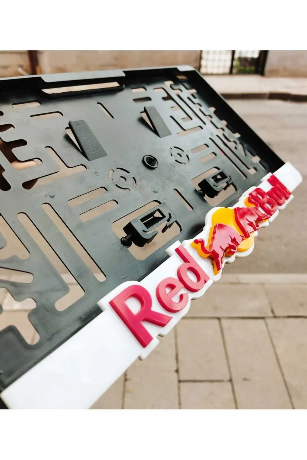 Kare Plakalık Red Bull Model Takmatik Pleksi 3d Kabartma Kişiye Ö