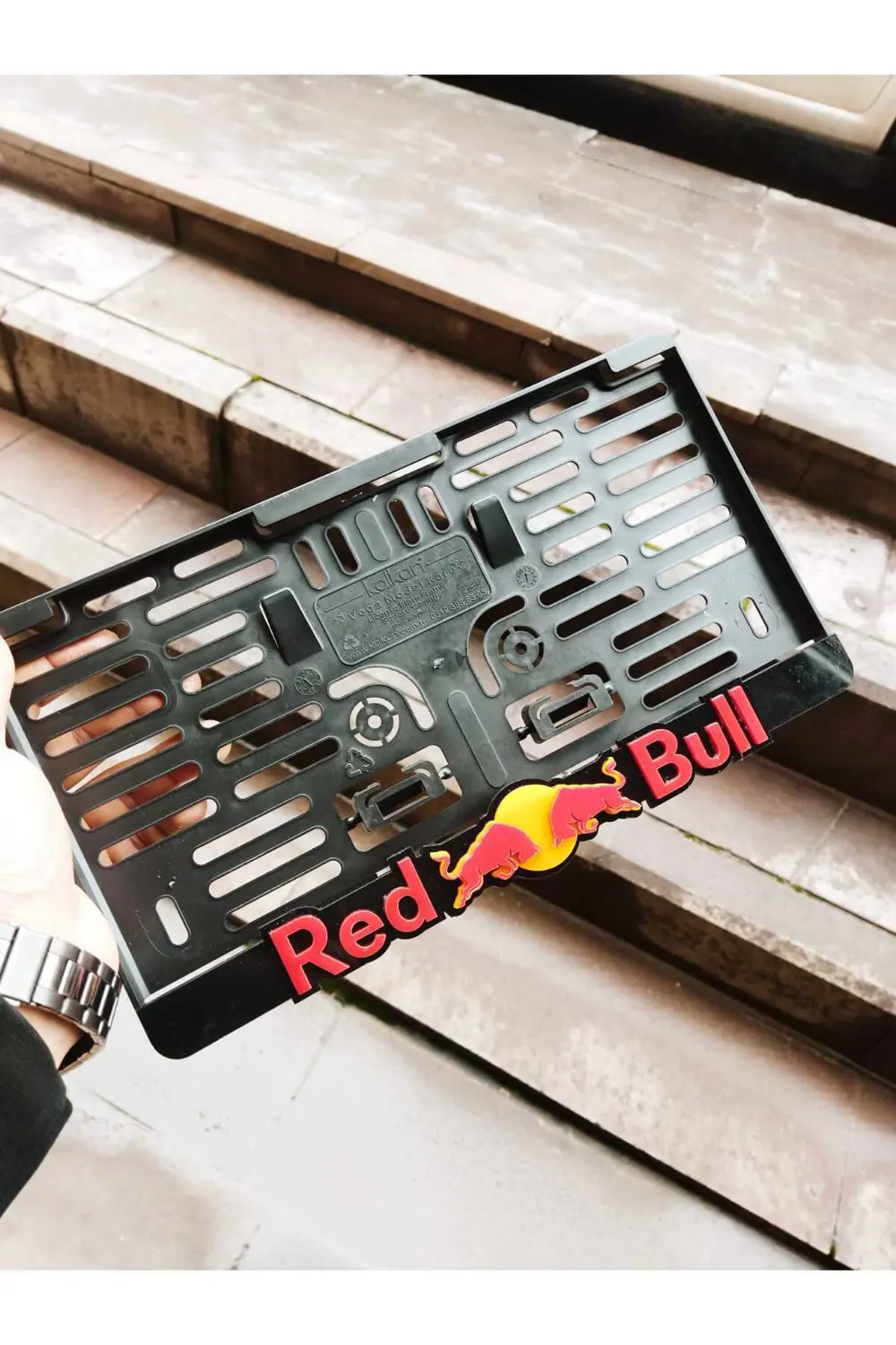 Kare Plakalık Red Bull Model Takmatik Pleksi 3d Kabartma Kişiye Ö