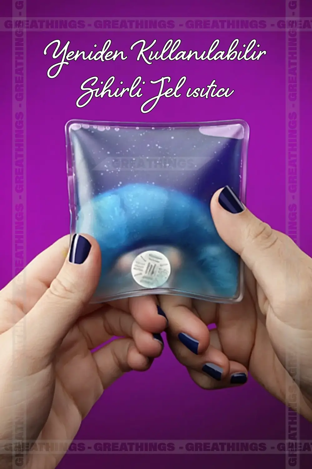 Kare Şekilli Sihirli Jel Isıtıcı, Isınmatik, Cep Sobası, Avcı Bal