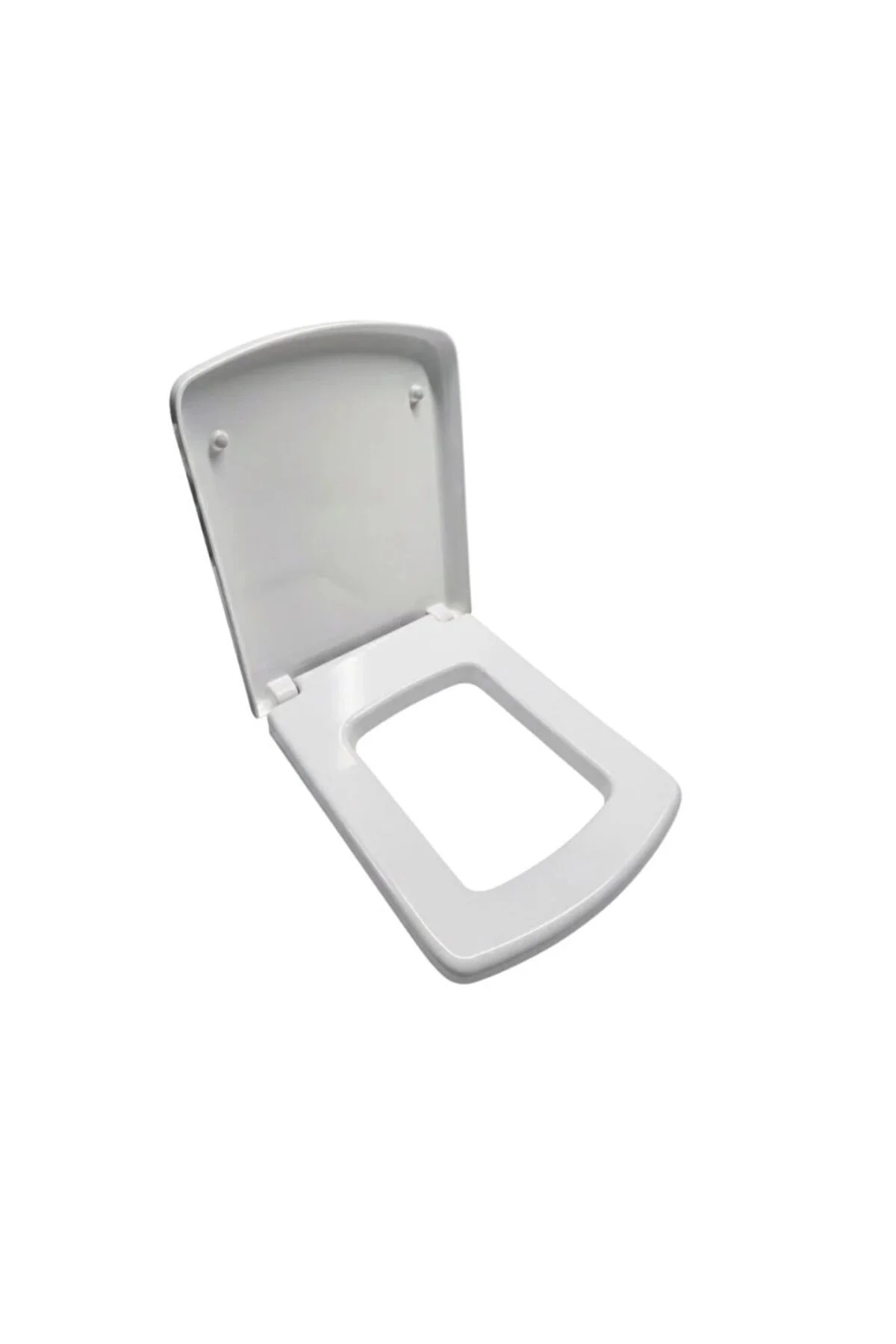 Kare Slim Klozet Kapağı Sessiz Kapanma Dayanıklı Tasarım