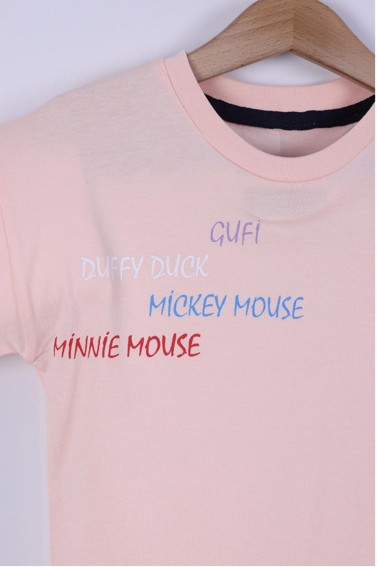 Karekter Baskılı Kız Çocuk Şortlu Takım 3/6 yaş