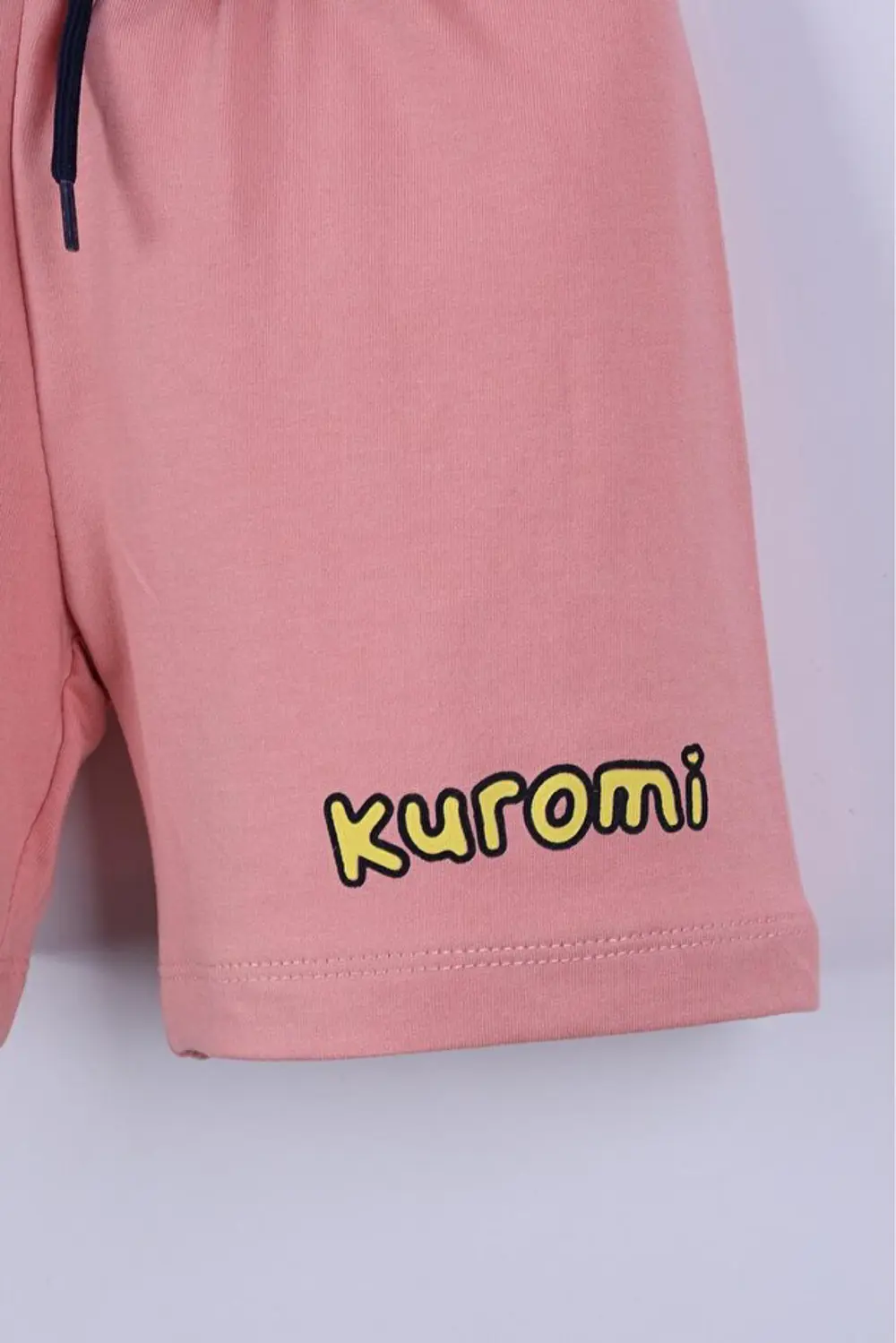 Karekter Baskılı Kız Çocuk T-Shirt Şort Takım 3/6 yaş