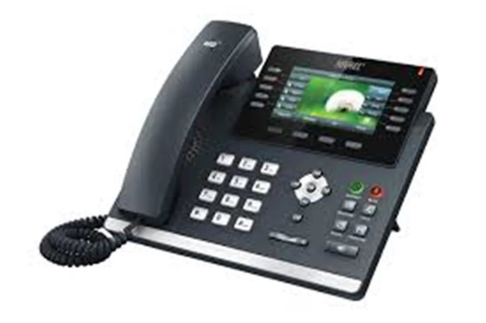 Karel IP136G Renkli Ekran Gigabit Adaptör Hariç Masaüstü IP Telef