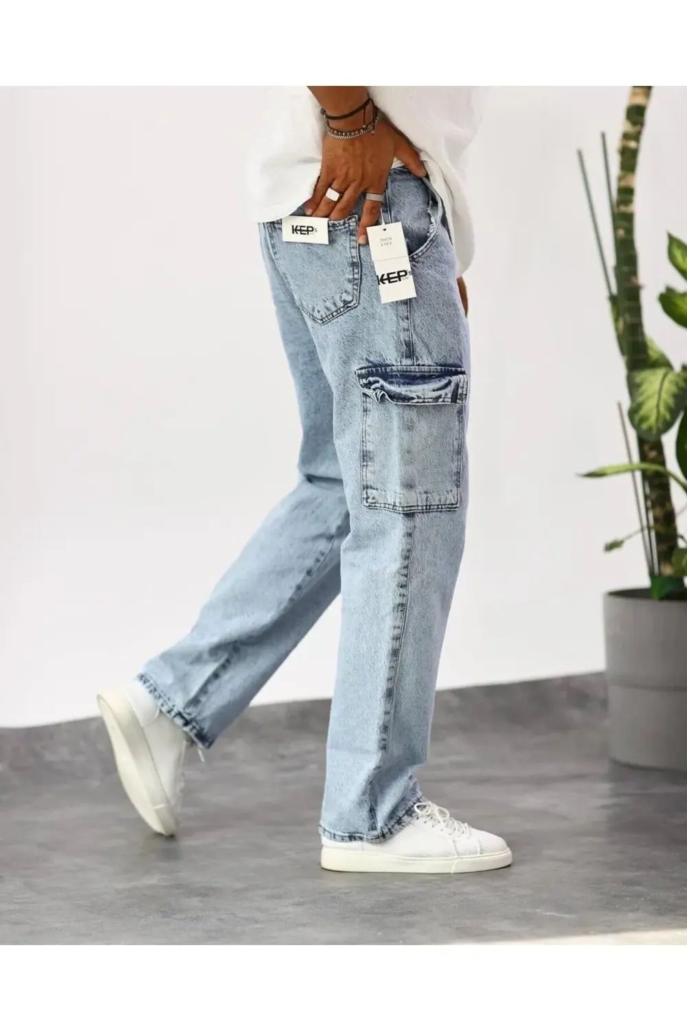 Kargo Cep Baggy Pantolon