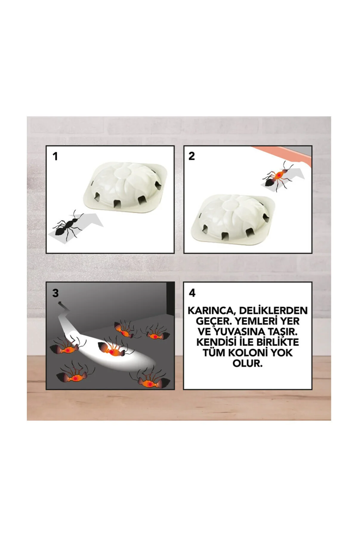 Karınca Yemi 2'li, Her Tablet Ile 3 Ay Koruma Fiyatı, Yorumları ve Özellikleri