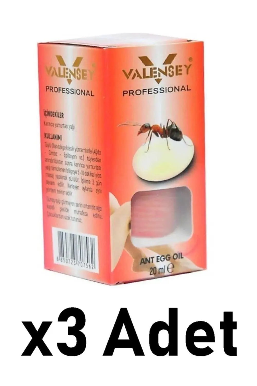 Karınca Yumurtası Yağı 3 'lü Set