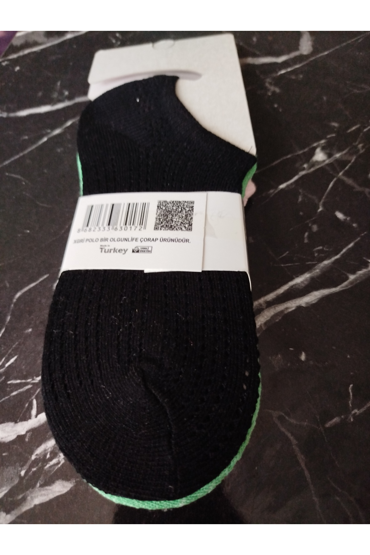 Sara Donna Karışık Renkte Delikli Çorap 3'Lü