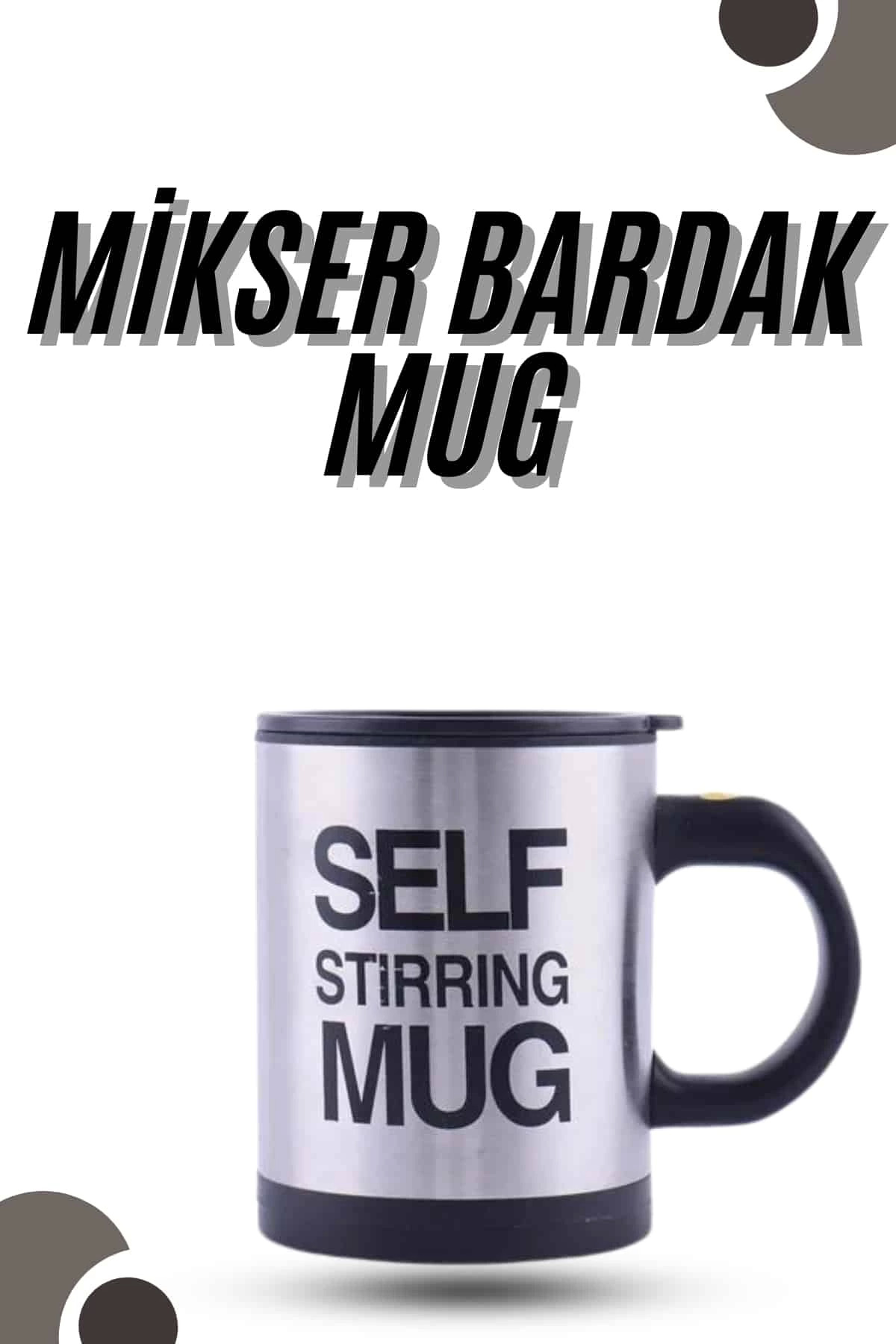 Rby Kariştirici Özellikli Mikser Kupa Bardak Kompakt Taşinabilir Mug