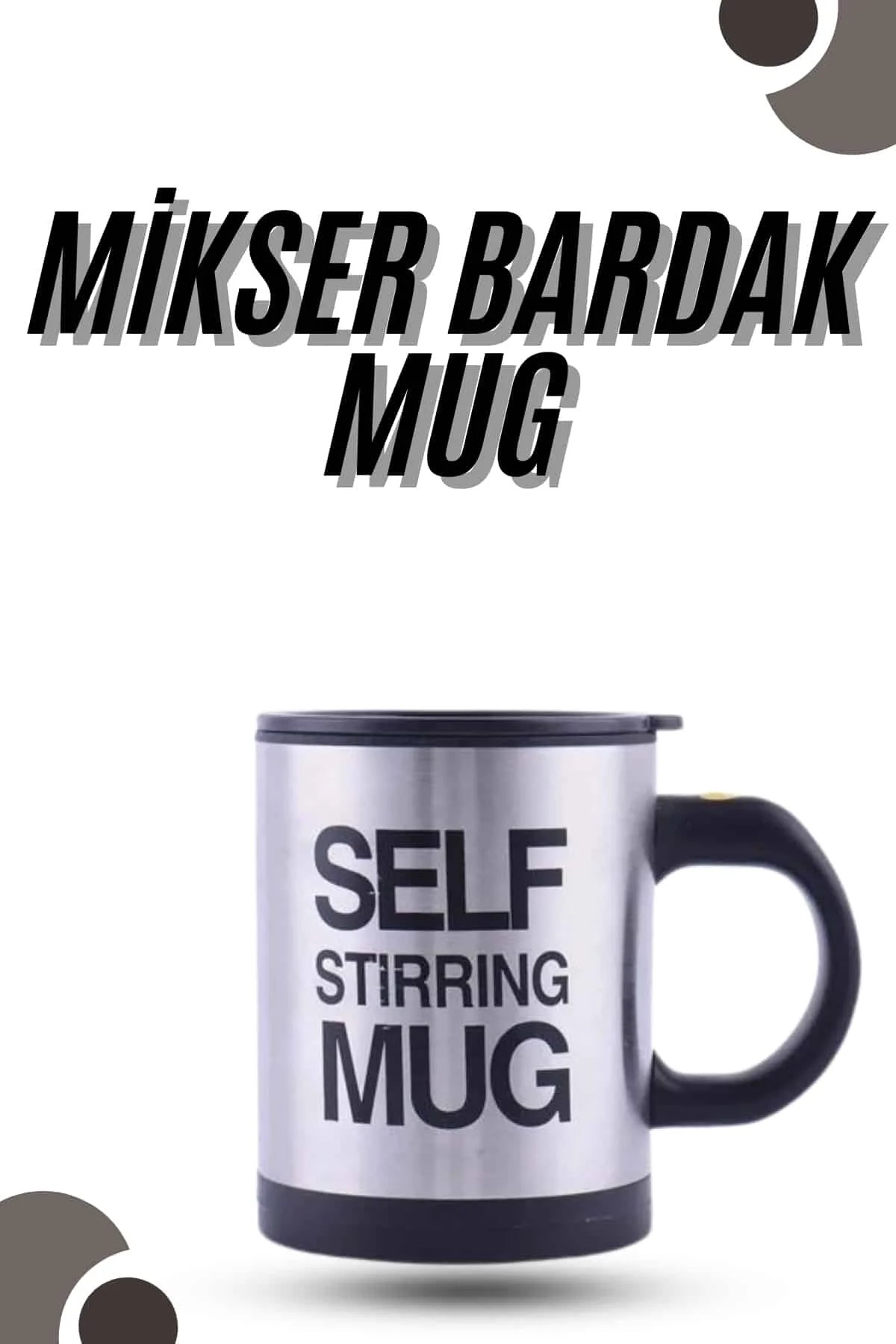 Karıştırıcı Özellikli Mikser Kupa Bardak Kompakt Taşınabilir Mug Karıştırıcı Özellikli Mikser Kupa Bardak Kompakt Taşınabilir Mug