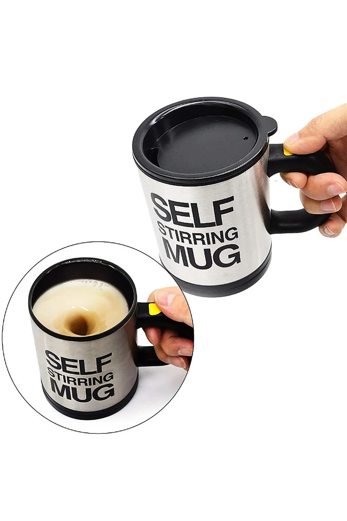 Karıştırıcı Özellikli Mikser Kupa Bardak Self Stirring Mug