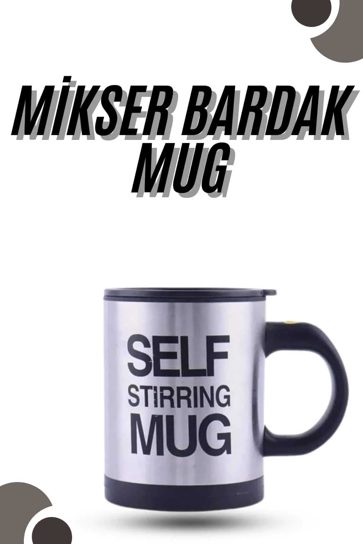 Karıştırıcı Özellikli Mikser Kupa Bardak Kompakt Taşınabilir Mug Karıştırıcı Özellikli Mikser Kupa Bardak Kompakt Taşınabilir Mug