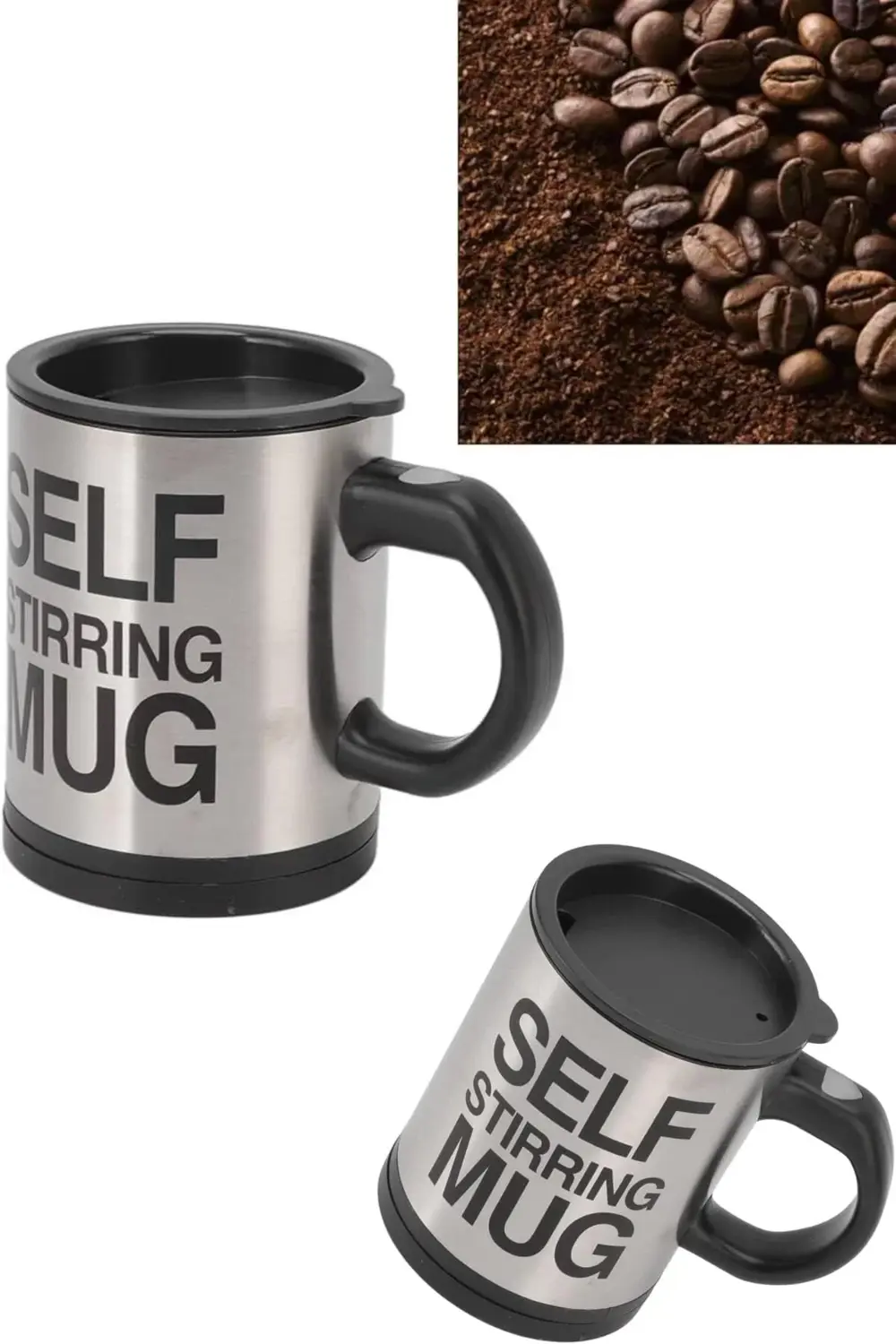 Karıştırıcı Özellikli Mikser Kupa Bardak Termos Bardak