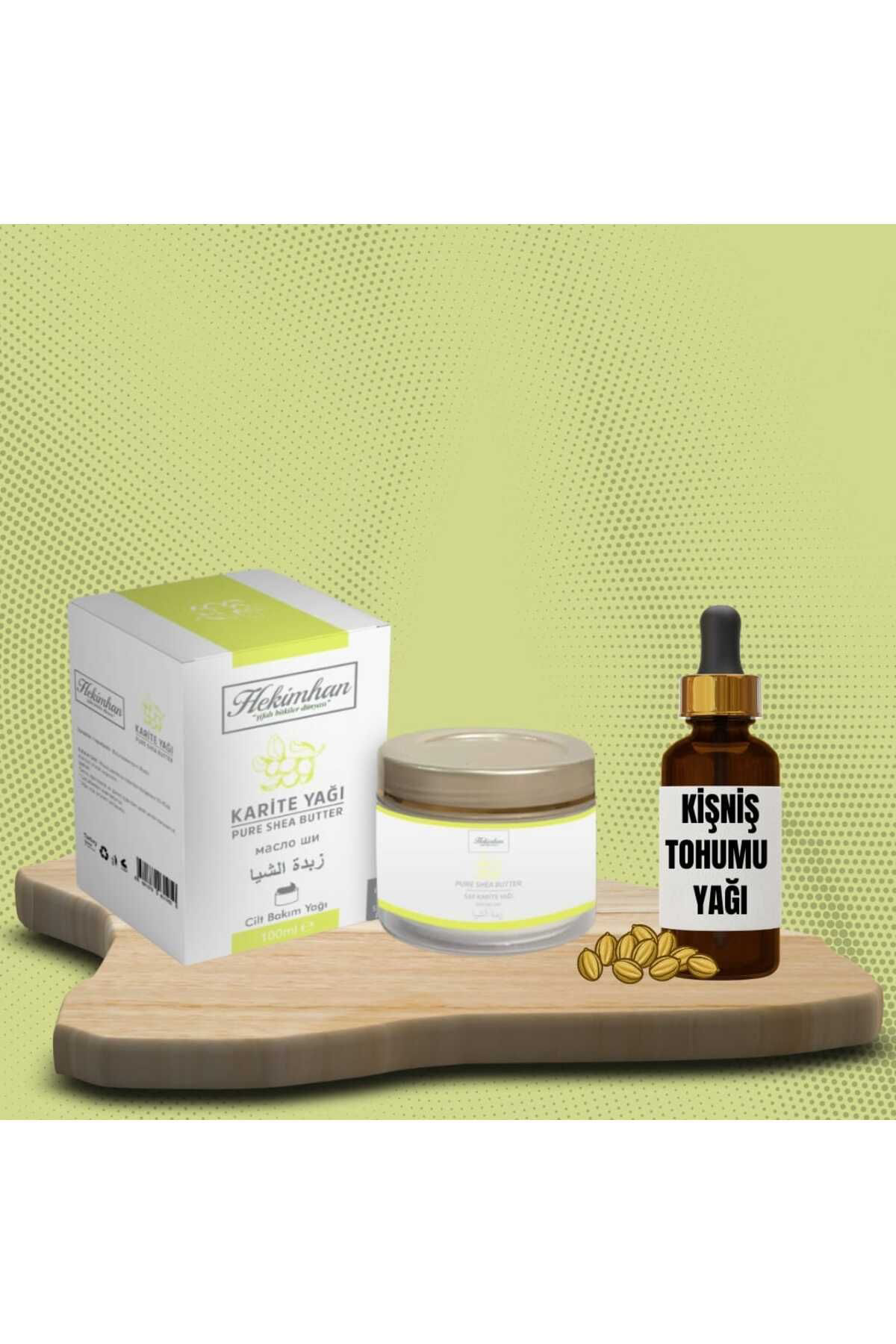 Çare Burada Karite Yağı 100 Ml Kişniş Tohumu Yağı 20 Ml