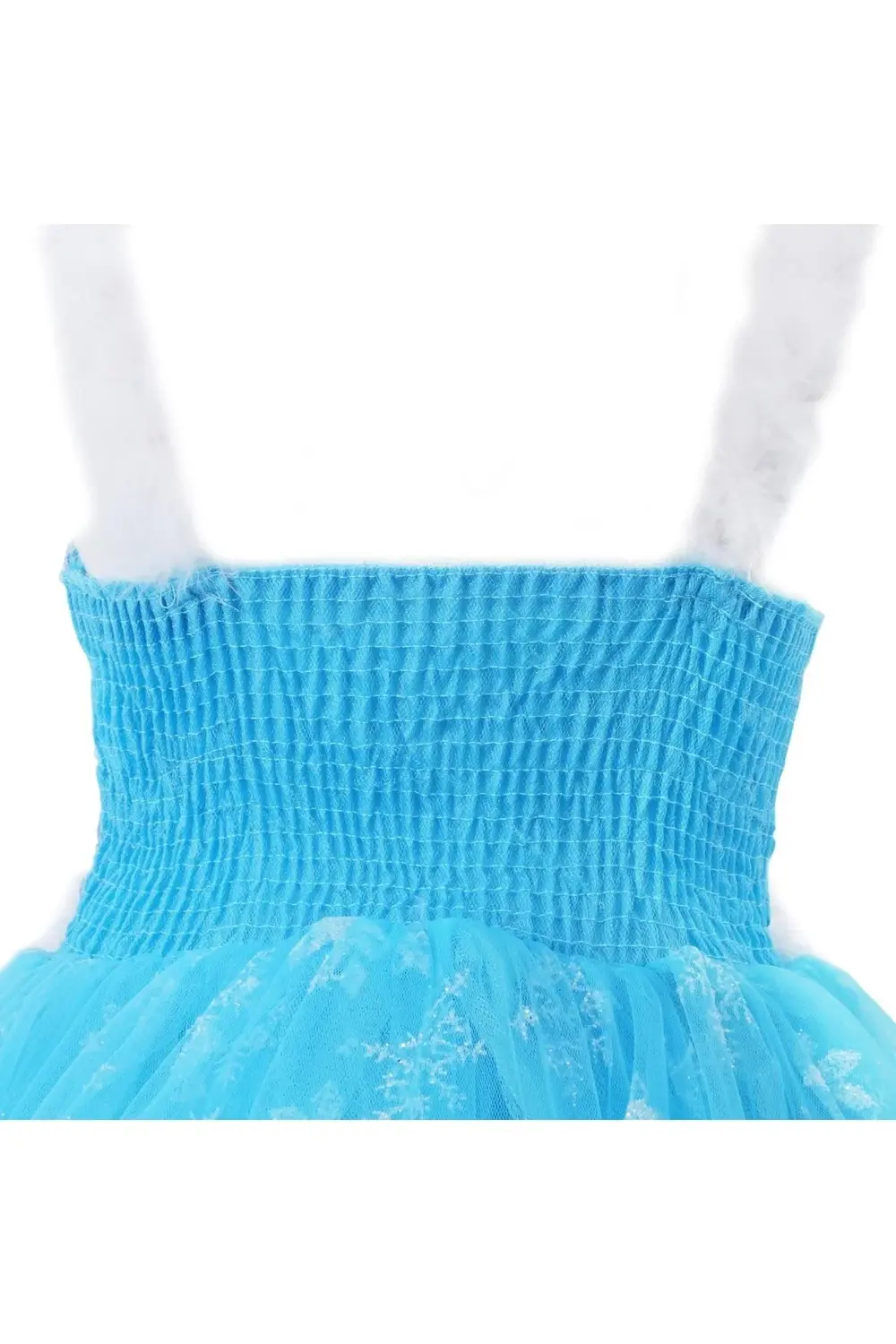 Karlar Ülkesi Karlar Kraliçe Frozen Elsa Kostüm Ön Kısa Arka Uzun