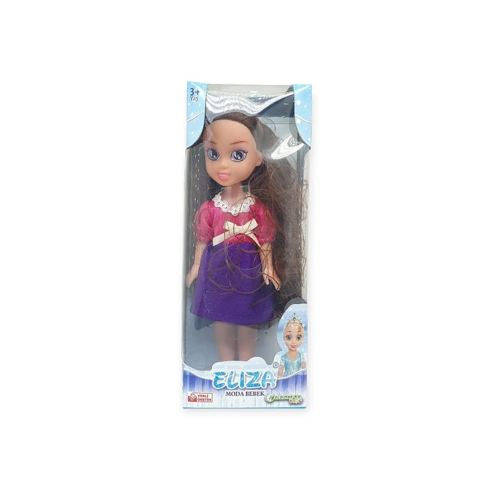 Karlar Ülkesi - Karlar Kraliçesi Bebek 25 cm - Esmer - 1 ADET
