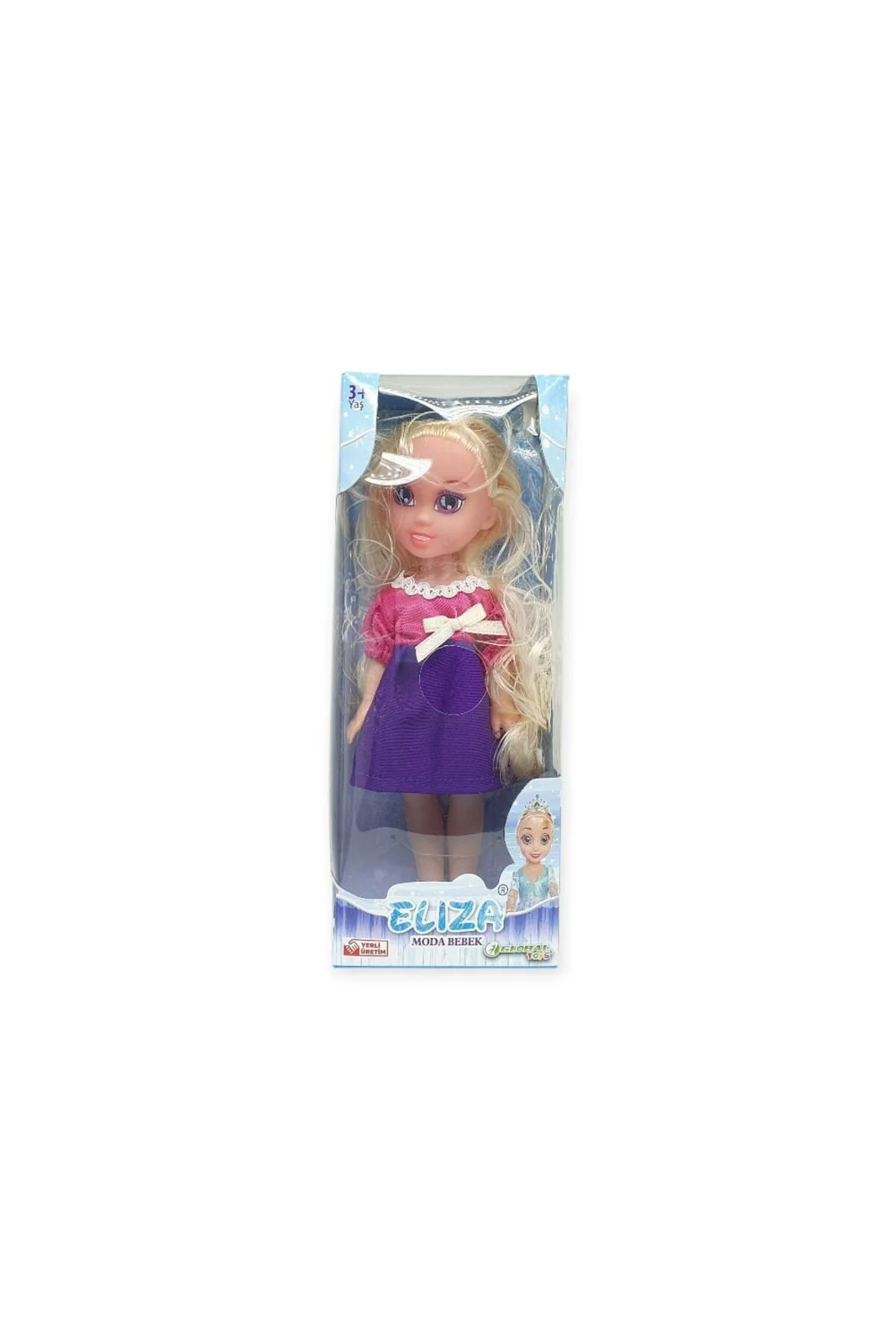 Karlar Ülkesi - Karlar Kraliçesi Bebek 25 cm - Sarışın (Lisinya)