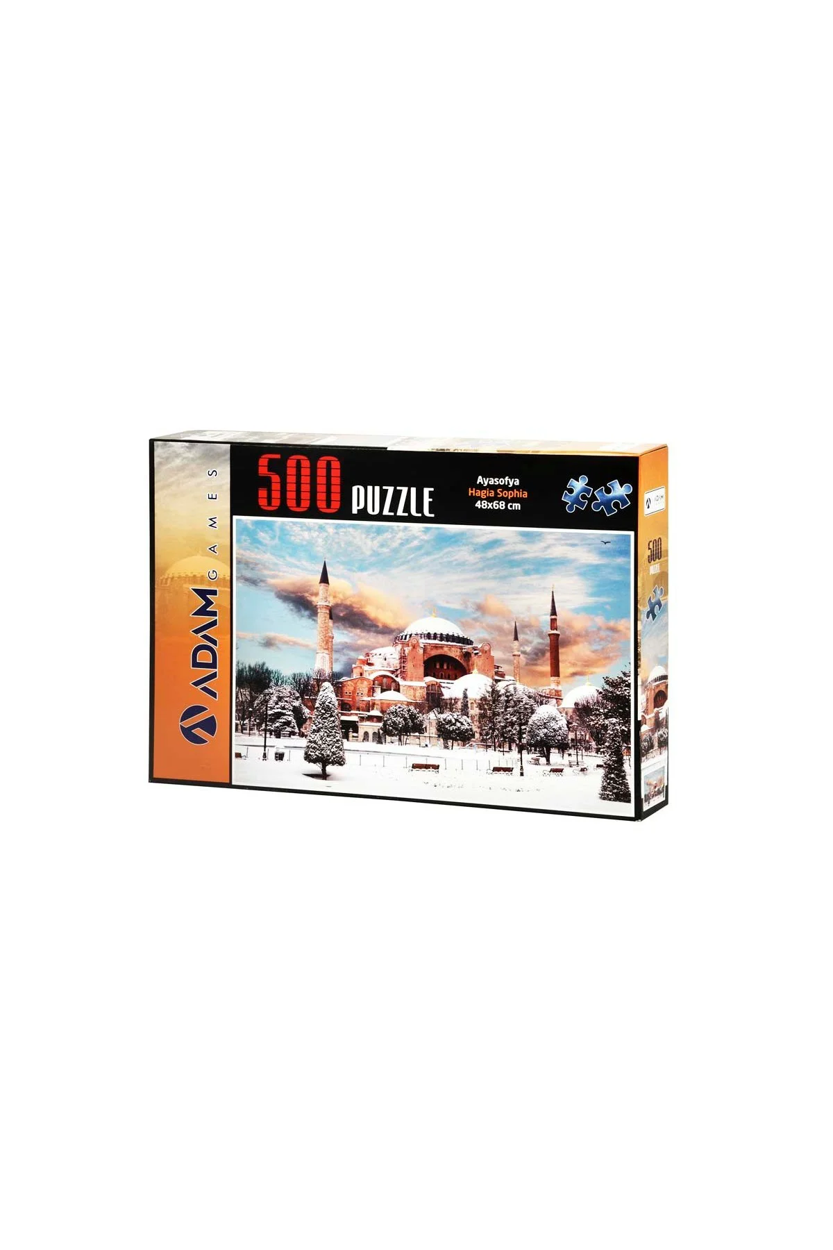 Karlı Ayasofya 500 Parça Puzzle