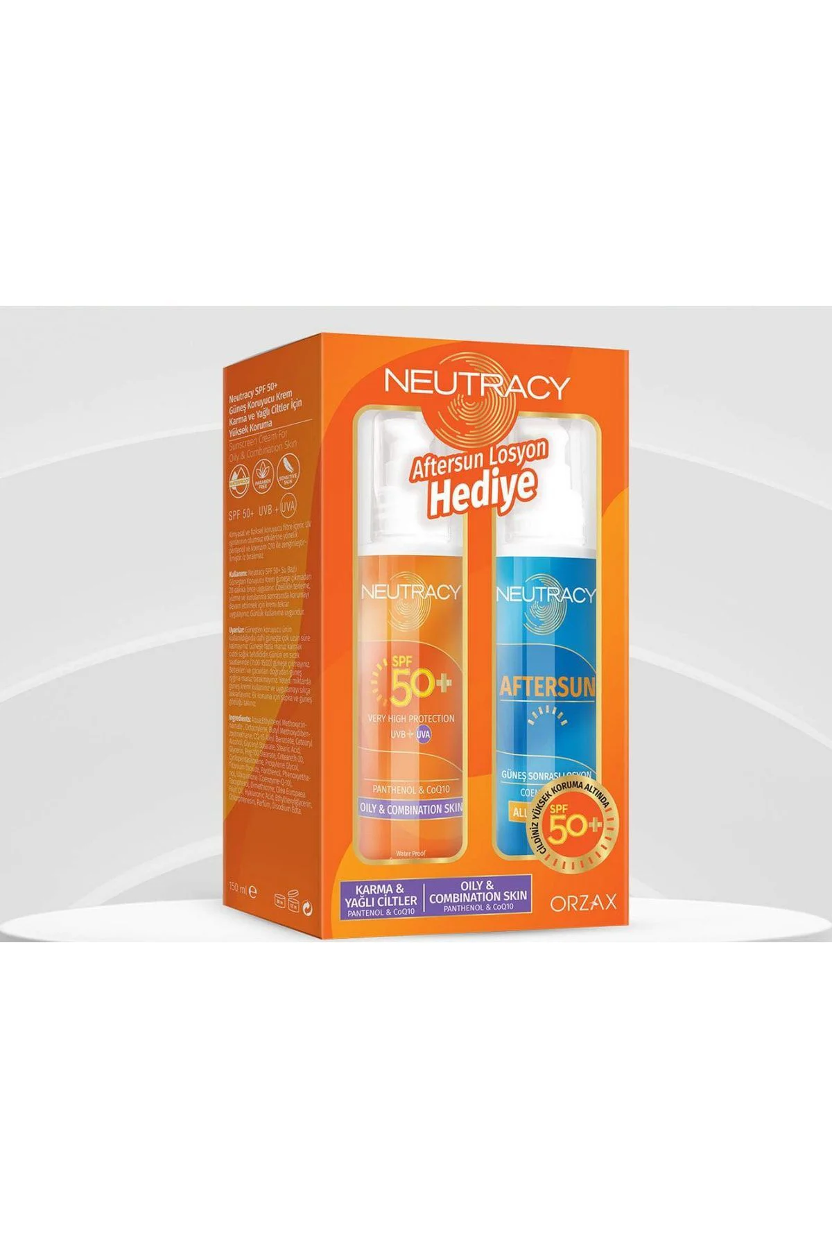 Karma & Yağlı Ciltler Güneş Kremi Güneş Sonrası Losyon