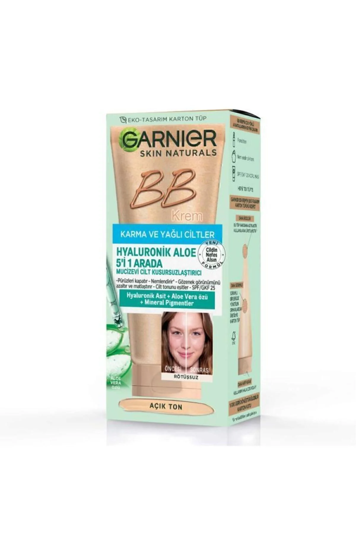 Karma Yağlı Ciltler için BB Krem Açık Ton 40 ml 3600541202214 Karma Yağlı Ciltler için BB Krem Açık Ton 40 ml 3600541202214 - Görsel 2