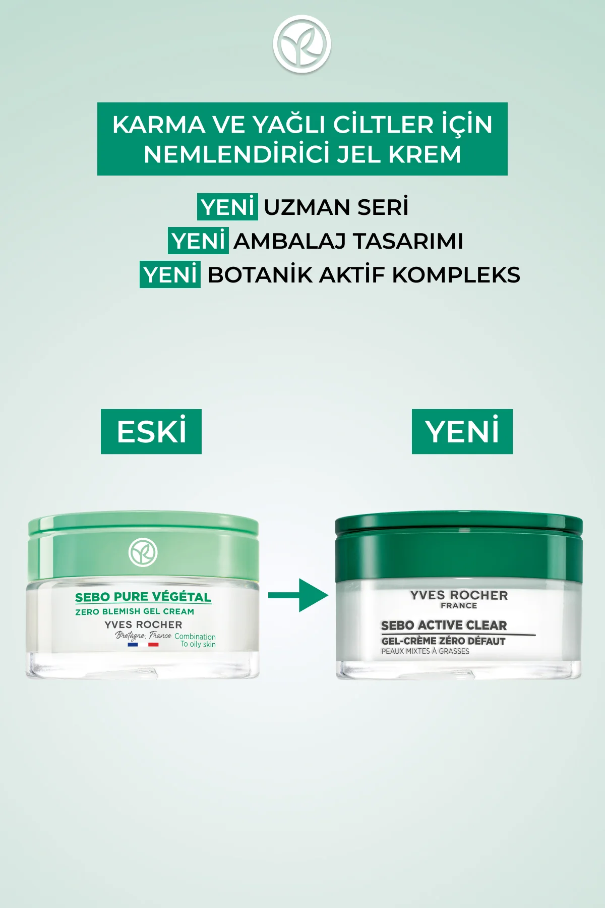 Karma/Yağlı Cilt Nemlendirici Krem-Çinko&Salisilik Asit-Sebo Acti