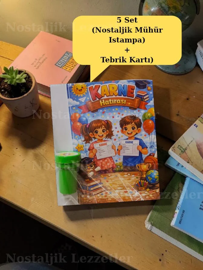 Karne Hediyesi 5 Set Nostaljik Mühür (Istampa) ve Tebrik Kartı Karne Hediyesi 5 Set Nostaljik Mühür (Istampa) ve Tebrik Kartı Fiyatı, Yorumları ve Özellikleri