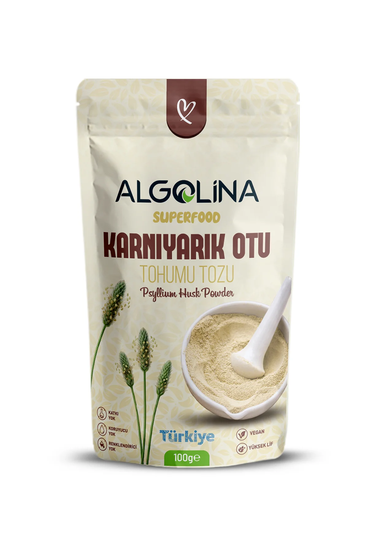 Karnıyarık Otu Tohumu Tozu 100 gr – Psyllium Husk & Plantago Ovata – Öğütülmüş Tohum Tozu Karnıyarık Otu Tohumu Tozu 100 gr – Psyllium Husk & Plantago Ovata – Öğütülmüş Tohum Tozu Fiyatı, Yorumları ve Özellikleri