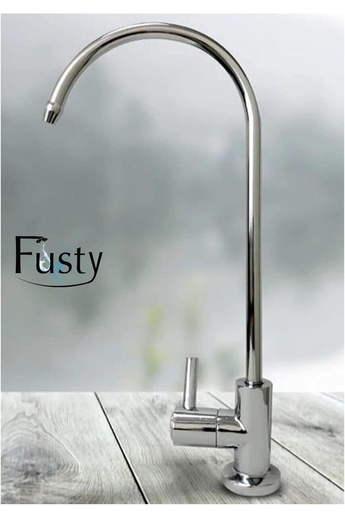 KarokTicaretSell FUSTY Krom Kaliteli Arıtma Musluğu - Tezgahüstü