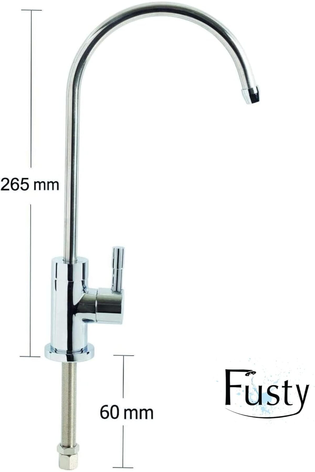 KarokTicaretSell FUSTY Krom Kaliteli Arıtma Musluğu - Tezgahüstü