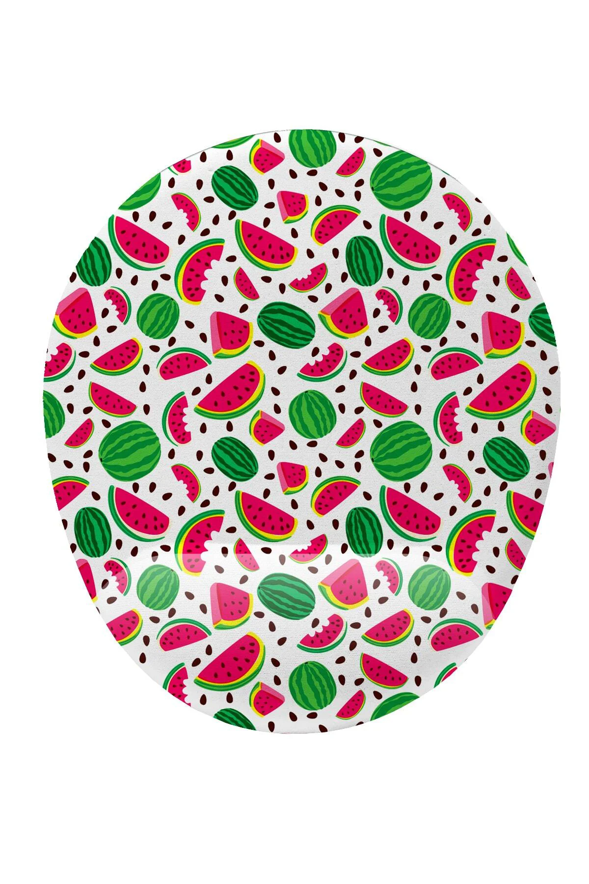 Karpuz Desenli Bilek Destekli Mouse Pad Ergonomik Kaymaz Taban Mo