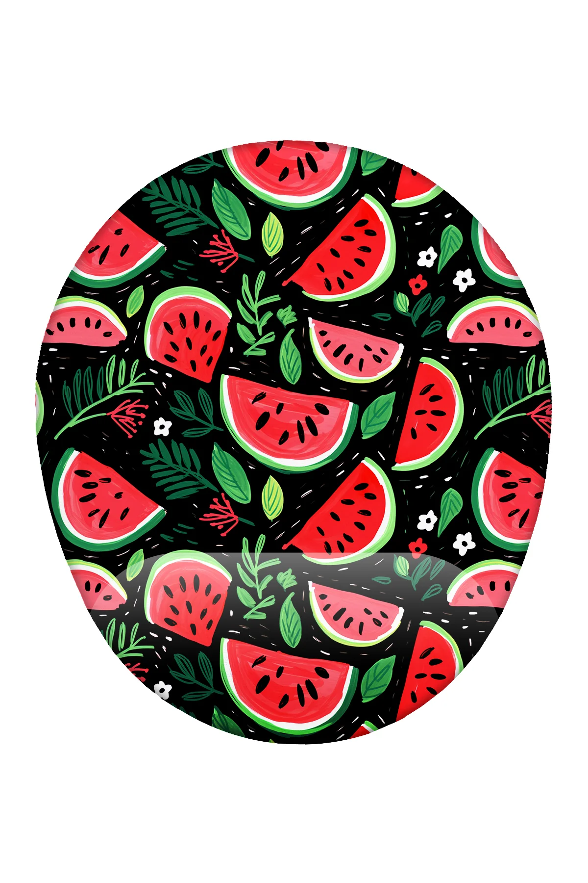 Karpuz Desenli Bilek Destekli Mouse Pad Ergonomik Kaymaz Taban Mo