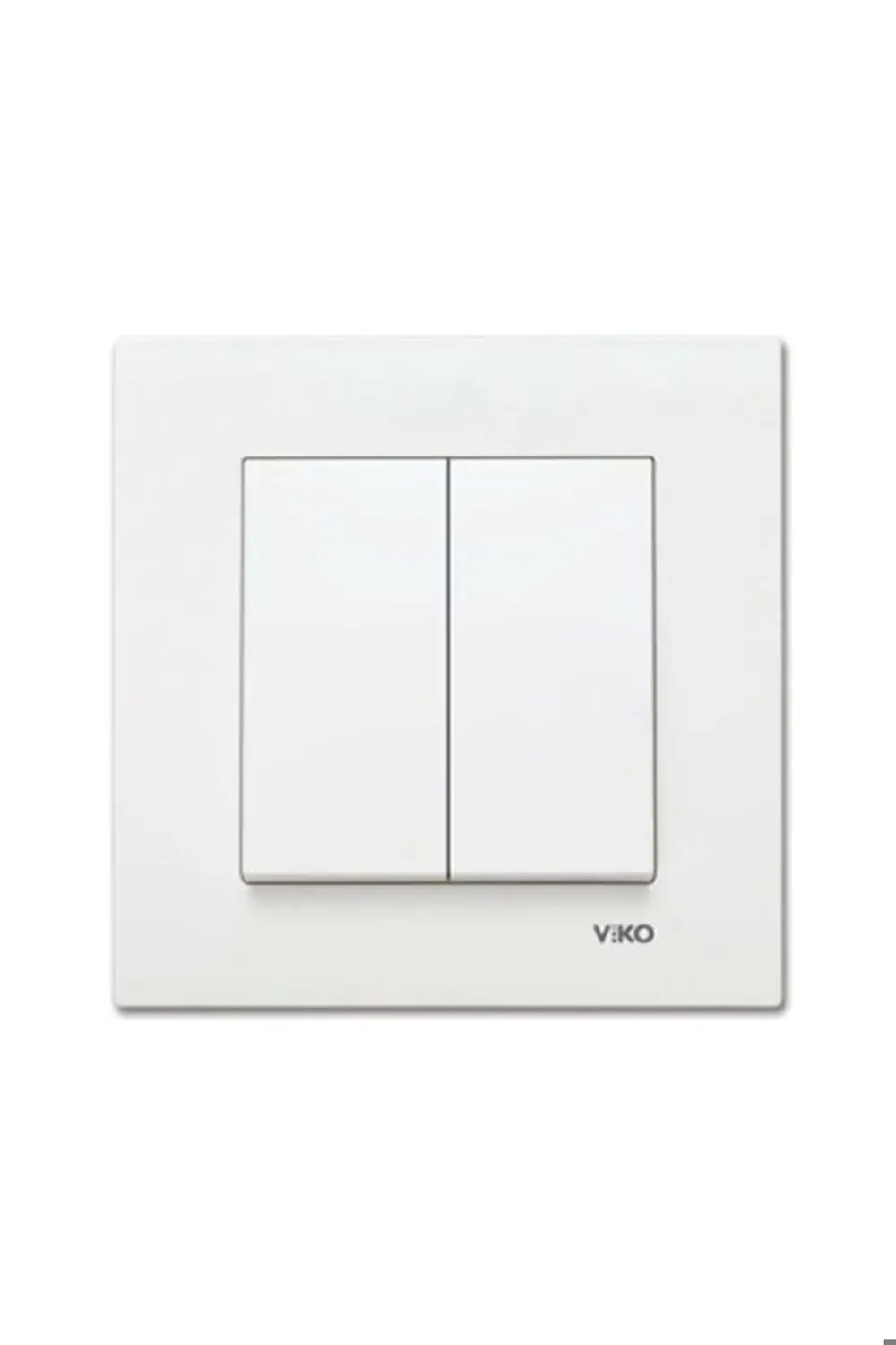 Viko Karre Beyaz Komitatör Çerçeve Dahil